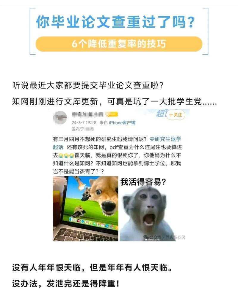 导师总说重复率太高？这才是真正有效的如何减小论文查重率指南