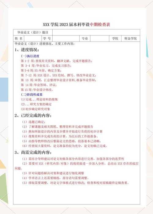 别再拖延了!论文中期汇报表怎么写,看这篇就够了