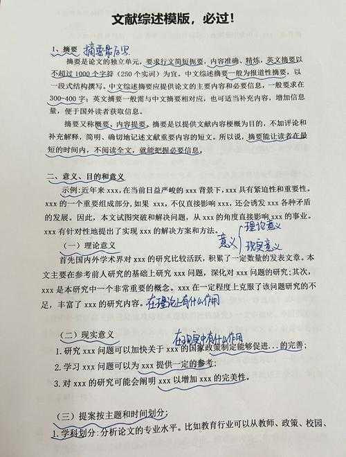 揭秘高效写作：如何撰写论文综述的完整指南