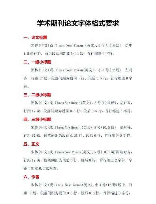 搞定学术规范第一步：揭秘“论文的标题用什么字体”背后的门道