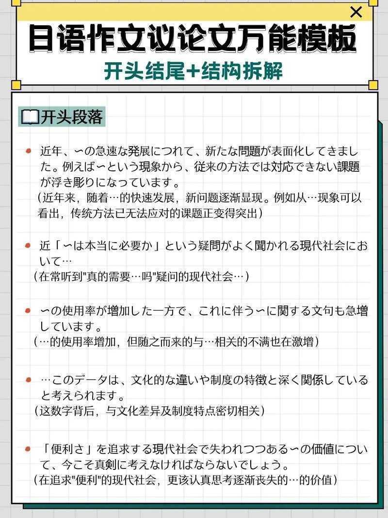从学术写作视角拆解:如何系统化掌握日语小论文写作的核心要领