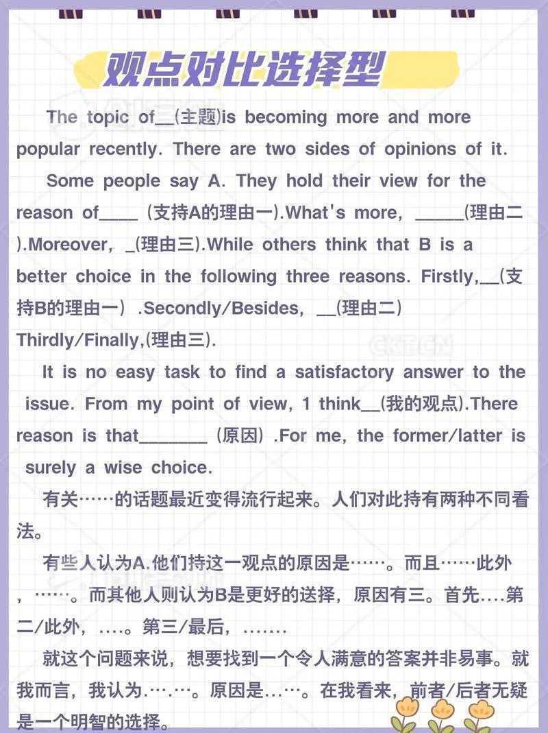 如何写议论文英语