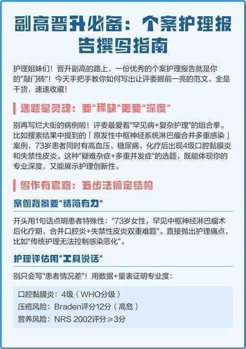 从临床痛点到学术输出：口腔护理论文的拆解式写作指南