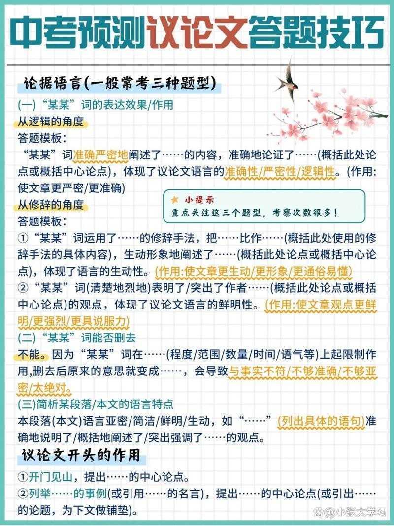 你知道吗？议论文答题侧重点是什么，这个问题的答案可能影响你的分数！