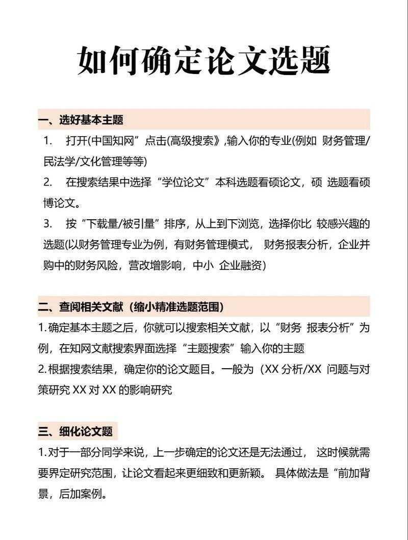 突破学术困境！论文怎么确定选题的实战全攻略