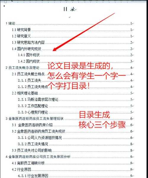 wps论文目录怎么编辑