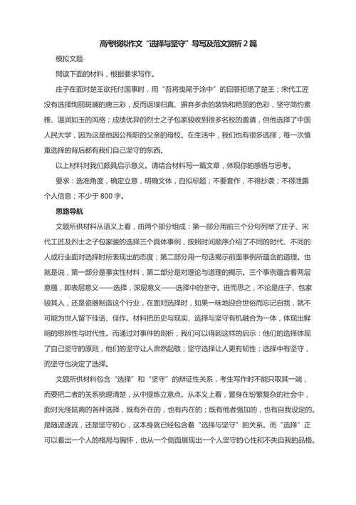 议论文写作中的抉择主题分析：策略与方法