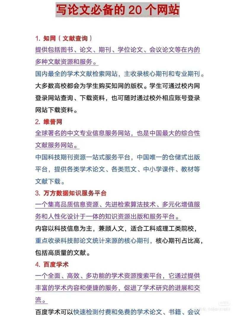 还在为写论文犯愁?这些网站能拯救你的学术效率