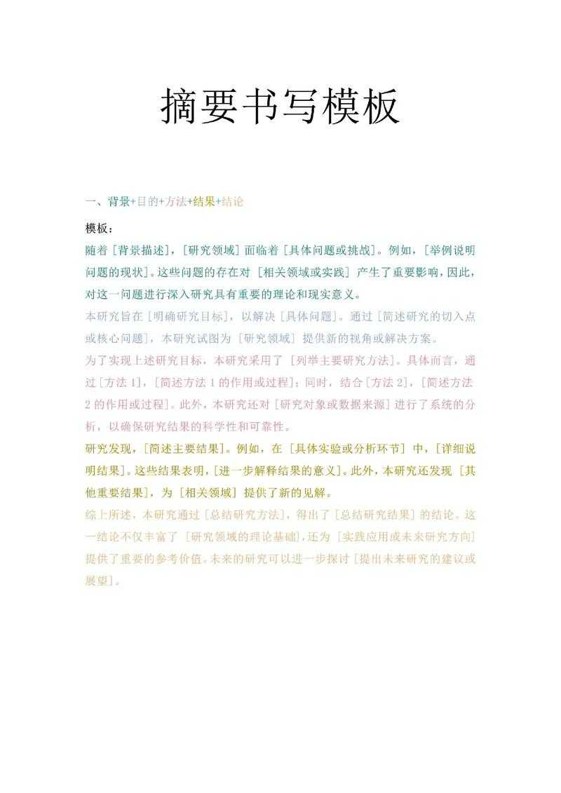 别再头疼了!这篇干货手把手教你“本科论文的摘要怎么写”