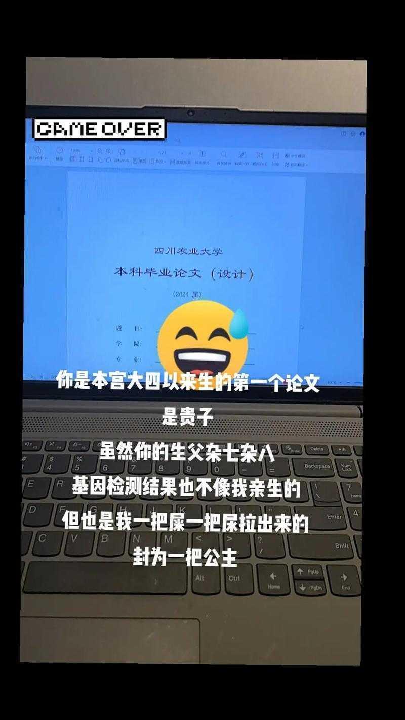 哈哈论文怎么回事