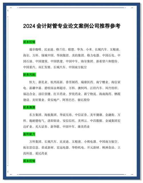 论文选题怎么选财管