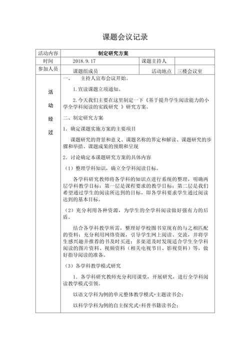 学术交流的艺术:论文会议见面记录怎么写才能事半功倍