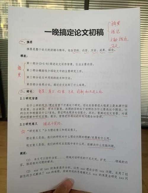 安卓论文初稿怎么写