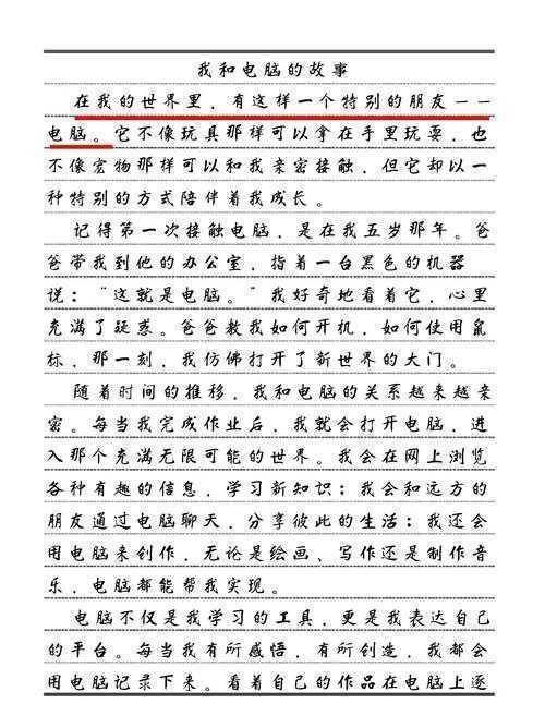 论文为什么用电脑写啊