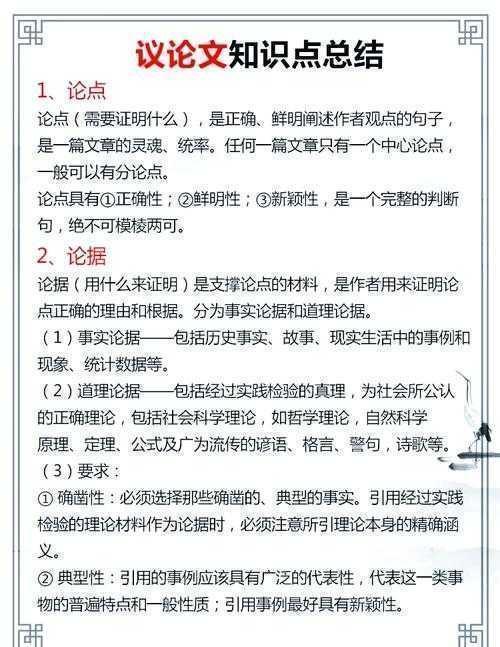 议论文怎么答题