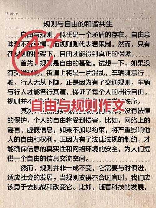 法治与自由的平衡艺术：一篇论文的诞生与思考