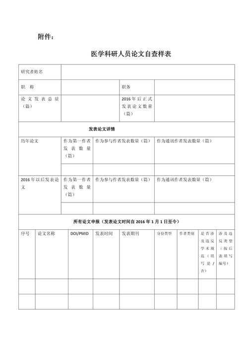 论文表格怎么写题目