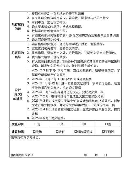 写论文期间怎么汇报