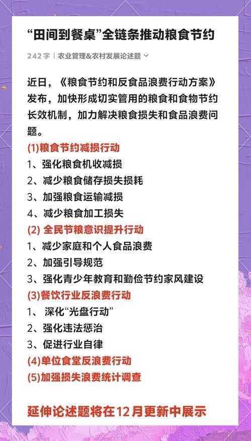 从田间到餐桌:粮食价值提升的多维路径研究