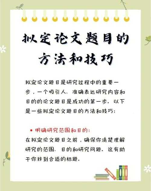 从零开始掌握论文题目复制的科学方法论
