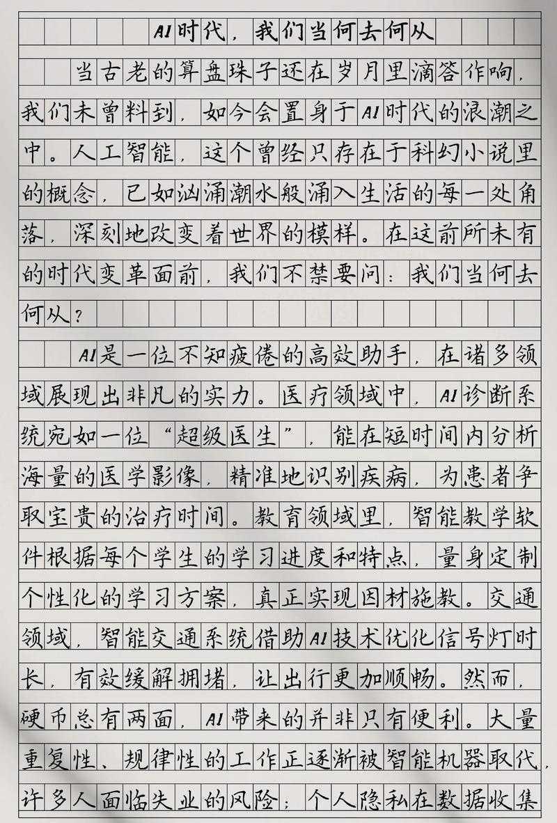 当AI开始批改作文:未来议论文写作的破局思维
