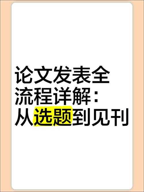 从投稿到见刊:论文发表怎么准确安全的通关秘籍