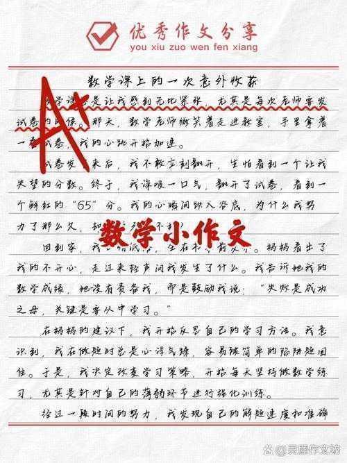从零开始：小学生数学小论文的趣味写作指南