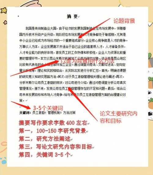 从零到一：论文摘要关键词怎么写才能让编辑眼前一亮？