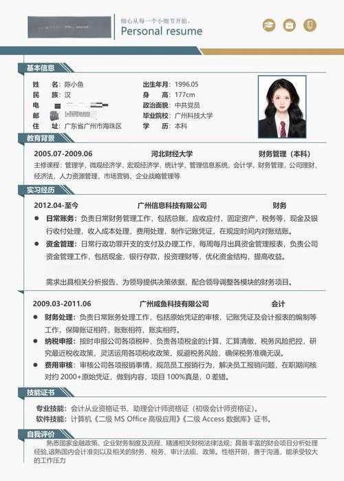 论文作者简历怎么写