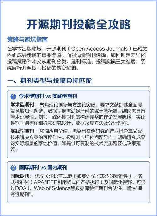 从江都学者到期刊作者：揭秘论文投稿的高效路径与避坑指南