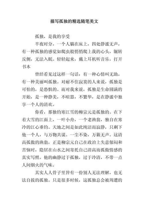 如何看待孤独论文