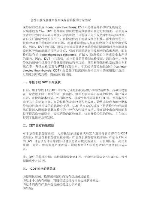 从临床到学术：一篇“如何清除血栓论文”的完整研究指南