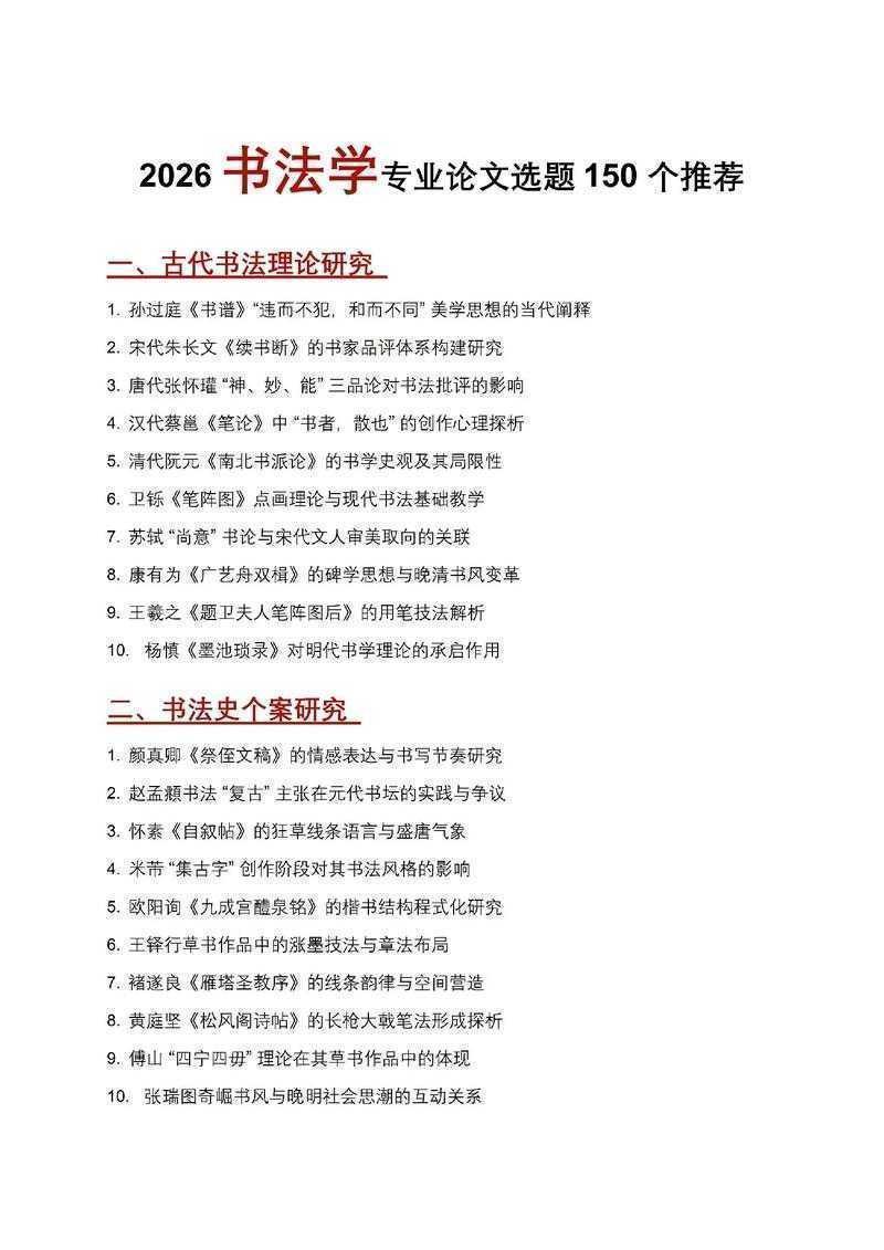 书法论文是什么？一份给艺术研究者的实践指南