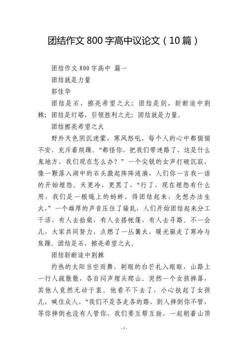 民族团结议论文怎么写？我用学术研究方法帮你拆解